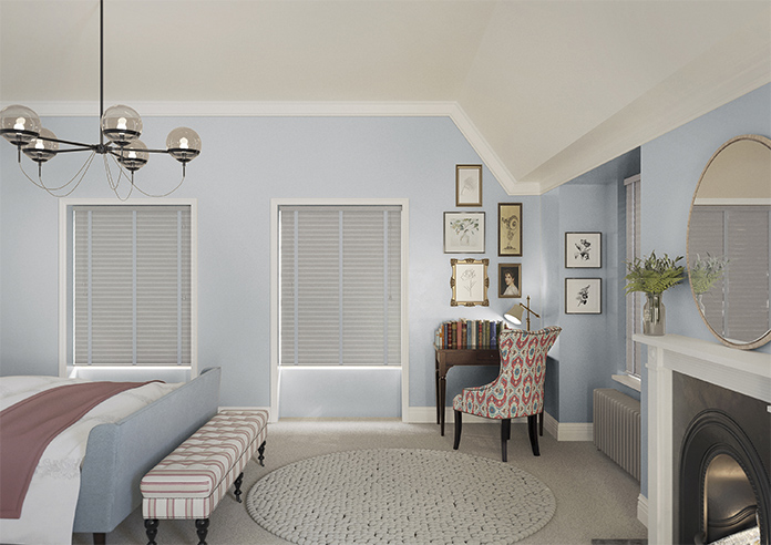 Kalmar Deluxe, Cool Grey - Motorised Venetian Blind - Image 7
